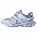Track panelled sneakers