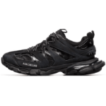 Black track sneakers