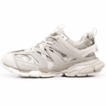 Track layered sneakers