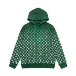 LV Hoodie Green Monogram Gradient