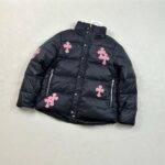 CHRM HRTS Jacket Puffer Black Cross CH080 - Image 4