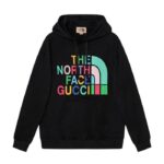 GG Hoodie and TNF black