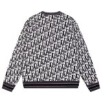 CD Sweatshirt MONOGRAM WHITE/BLACK - Image 2