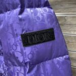 CD Purple Oblique Puffer Jacket - Image 3
