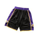 PANTALONCINI DA BASKET LAKERS – NERO/GIALLO/VIOLA - Image 2