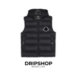 M Gilet Black Logo