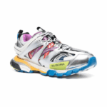 Track metallic panelled sneakers - Image 3