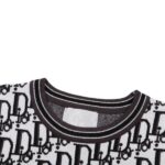 CD Sweatshirt MONOGRAM WHITE/BLACK - Image 3