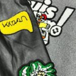 LV Jacket Patches Varsity Style - Image 5