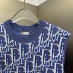 CD Oblique Sleeveless Sweater - Image 5