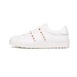 One stud leather sneakers
