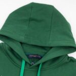 LV Hoodie Green Monogram Gradient - Image 4