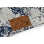 LV Jacket Distressed Floral Denim - Image 8