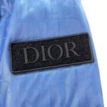 CD Oblique Blue Puffer Jacket - Image 7