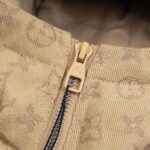LV Jacket Denim Hooded Monogram - Image 11