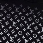LV Hoodie Black Monogram Gradient - Image 5