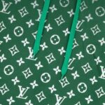 LV Hoodie Green Monogram Gradient - Image 5