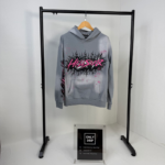 HLSTR Hoodie Future Flame Grey/Pink - Image 4