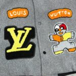 LV Jacket Patches Varsity Style - Image 6