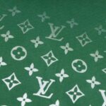 LV Hoodie Green Monogram Gradient - Image 6