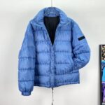 CD Oblique Blue Puffer Jacket - Image 3
