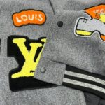 LV Jacket Patches Varsity Style - Image 2