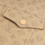 LV Jacket Denim Hooded Monogram - Image 13