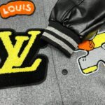 LV Jacket Patches Varsity Style - Image 3