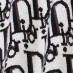 CD Sweatshirt MONOGRAM WHITE/BLACK - Image 8