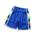 PANTALONCINI DA BASKET – BLU/BIANCO/VERDE - Image 2