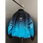 LV Jacket Monogram Flocked Nylon Bomber - Image 6