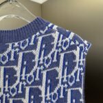 CD Oblique Sleeveless Sweater - Image 6