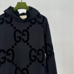 GG Hoodie Black Monogram black - Image 4