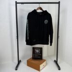 CHRM HRTS Hoodie Neon Logo Black CH072 - Image 4