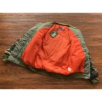 BP x OVO Jacket Loose Fit MA-1 Olive Drab - Image 8