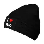 AY Notable Beanie I love Alo Black - Image 2