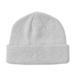 AY White Logo White Notable Beanie