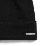 BLNCG Cashmere And Wool Beanie in Black - Image 2