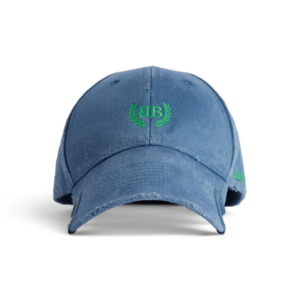 BLNCG Laurel Classic Cap in Dark Blue/Green