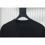 CHRM HRTS Back Damaged Horseshoe Crewneck Long Sleeve T Shirt Black - Image 4