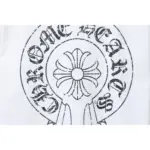 CHRM HRTS Back Damaged Horseshoe Crewneck Long Sleeve T Shirt White - Image 5