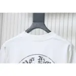 CHRM HRTS Back Damaged Horseshoe Crewneck Long Sleeve T Shirt White - Image 6