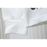 CHRM HRTS Back Damaged Horseshoe Crewneck Long Sleeve T Shirt White - Image 7