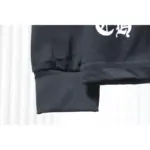 CHRM HRTS Blue Horseshoe Cross Long Sleeve T Shirt Black - Image 7