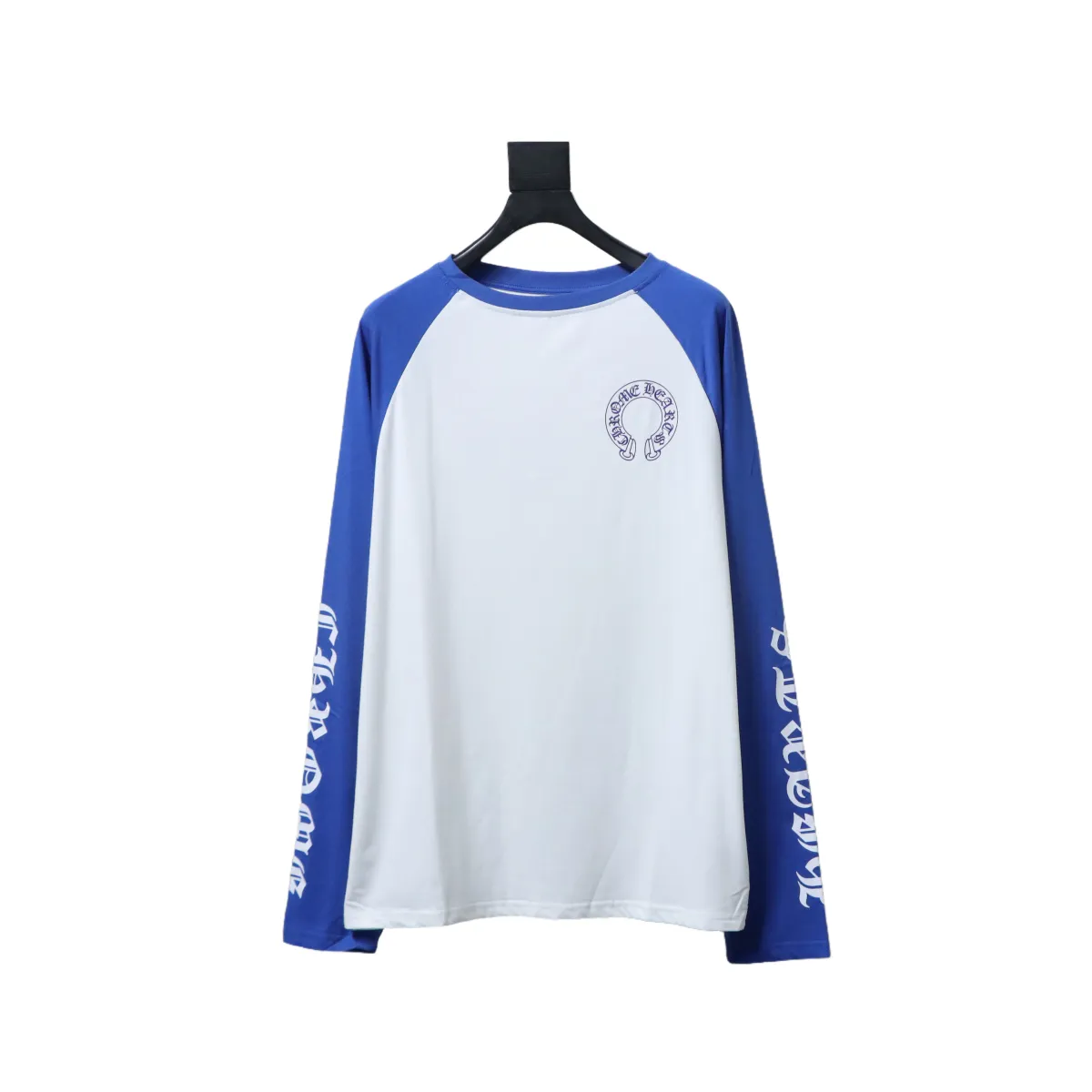 CHRM-HRTS-CH-Baseball-Shirt-White-Blue-1 CHRM HRTS CH Baseball Shirt White Blue - Image 1