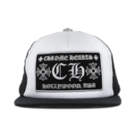 CHRM HRTS CH Hollywood Trucker Hat Black White