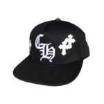 CHRM HRTS Cross Patch Baseball Hat Black - Image 2