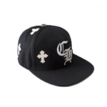 CHRM HRTS Cross Patch Baseball Hat Black - Image 3