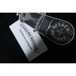 CHRM HRTS Cuff Sanskrit Print Zip-Up Hoodie Black - Image 3