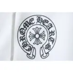 CHRM HRTS Cuff Sanskrit Print Zip-Up Hoodie White - Image 8